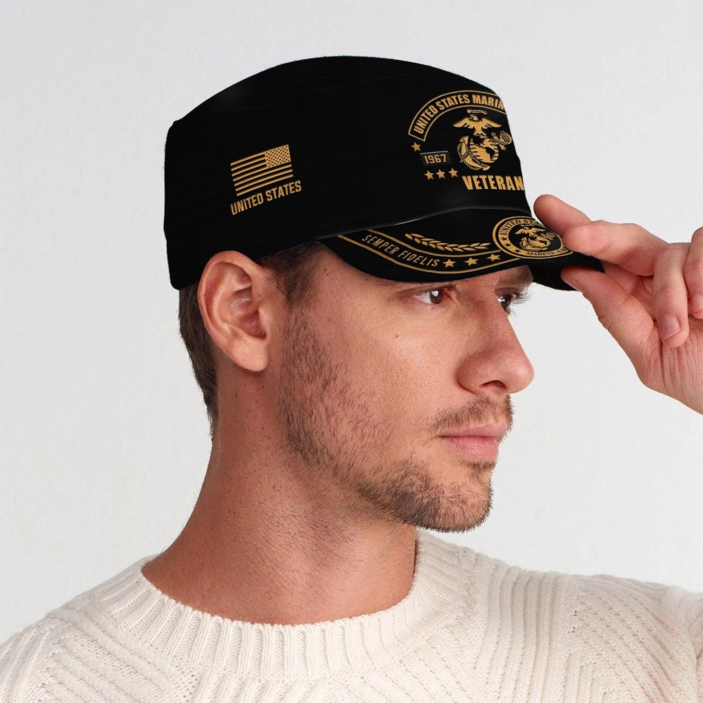 US Marine Corps – Military Cap -  Classic Black