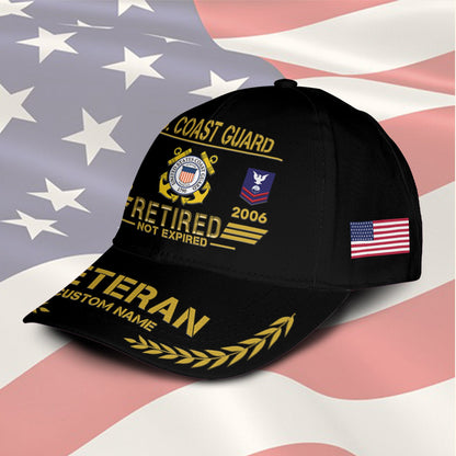 US Coast Guard – Classic Cap – Retired Not Expired