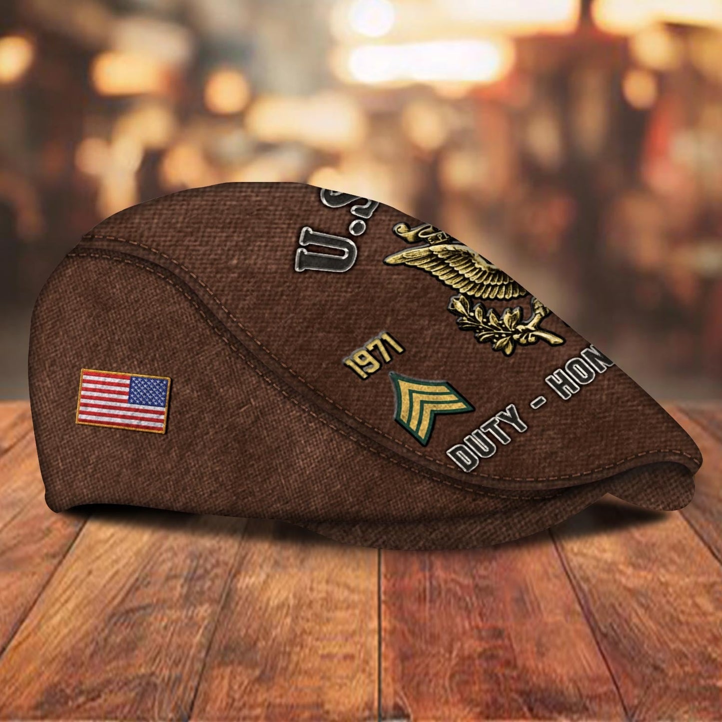 Custom U.S. Army Jeff Cap –  Heritage Military U.S.