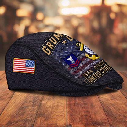 Custom U.S. Coast Guard Jeff Cap – Grumpy Old Vet