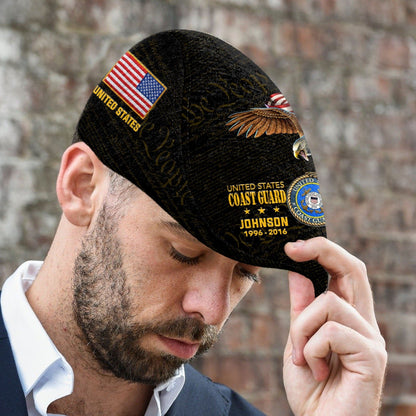Custom U.S. Coast Guard Jeff Cap – American Eagle Valor