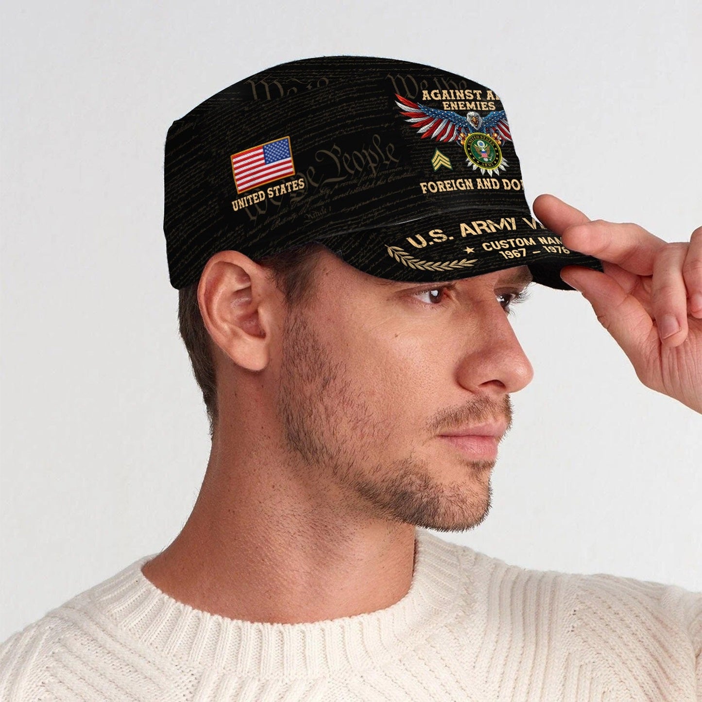 US Army – Military Cap –  Honoring All Who Served