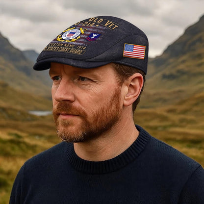 Custom U.S. Coast Guard Jeff Cap – Grumpy Old Vet