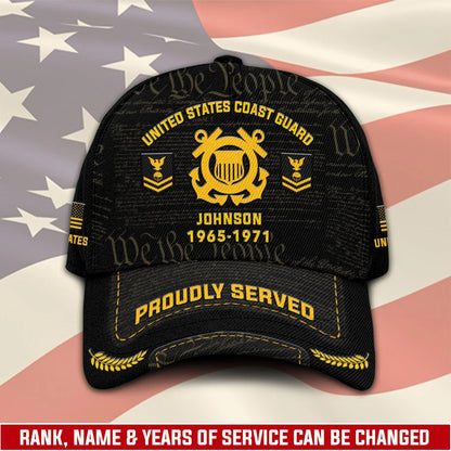 US Marine Corps – Classic Cap –  We The People Black