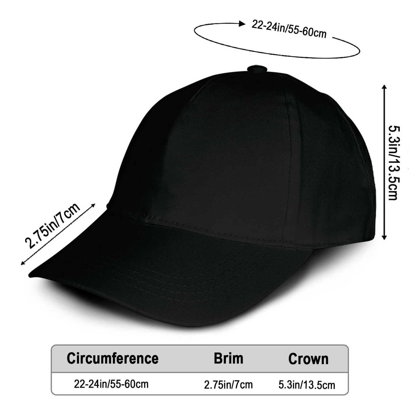 Personalized U.S. Navy Service Cap – Custom Name, Rank & Years of Service